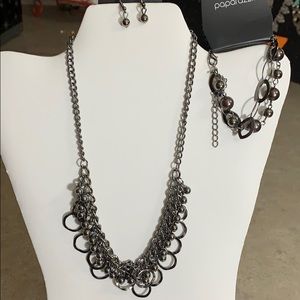 Necklace with matching bracelet